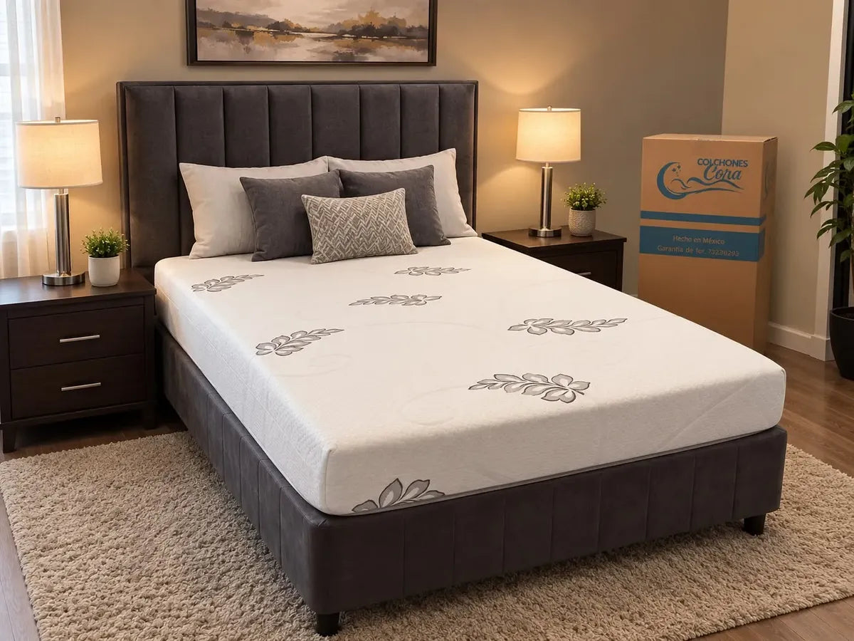 Colchón Individual Memory Foam Colchones Cora