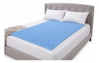 Colchón Cascarón Azul 5cm - en cama
