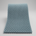Colchón Cascarón Gris 8cm - estudio